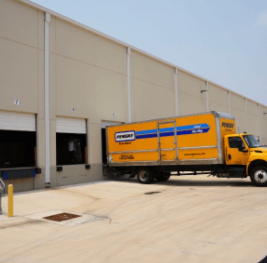 truck loading at our springfield dock